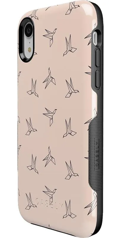 Limited Edition Paper Crane Origami | Beige Pattern  Today Only!