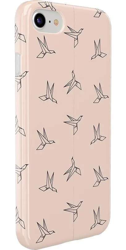 Limited Edition Paper Crane Origami | Beige Pattern  Today Only!