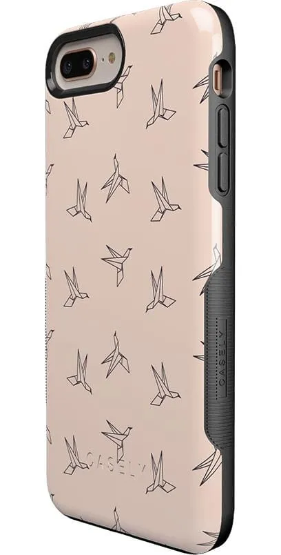 Limited Edition Paper Crane Origami | Beige Pattern  Today Only!