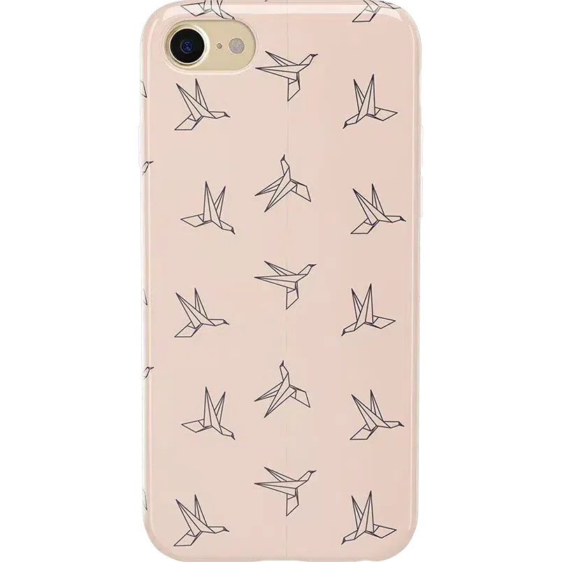 Limited Edition Paper Crane Origami | Beige Pattern  Today Only!