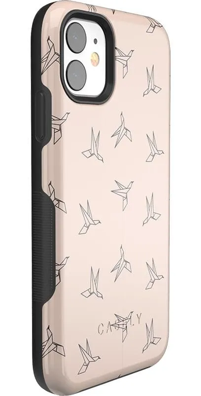 Limited Edition Paper Crane Origami | Beige Pattern  Today Only!