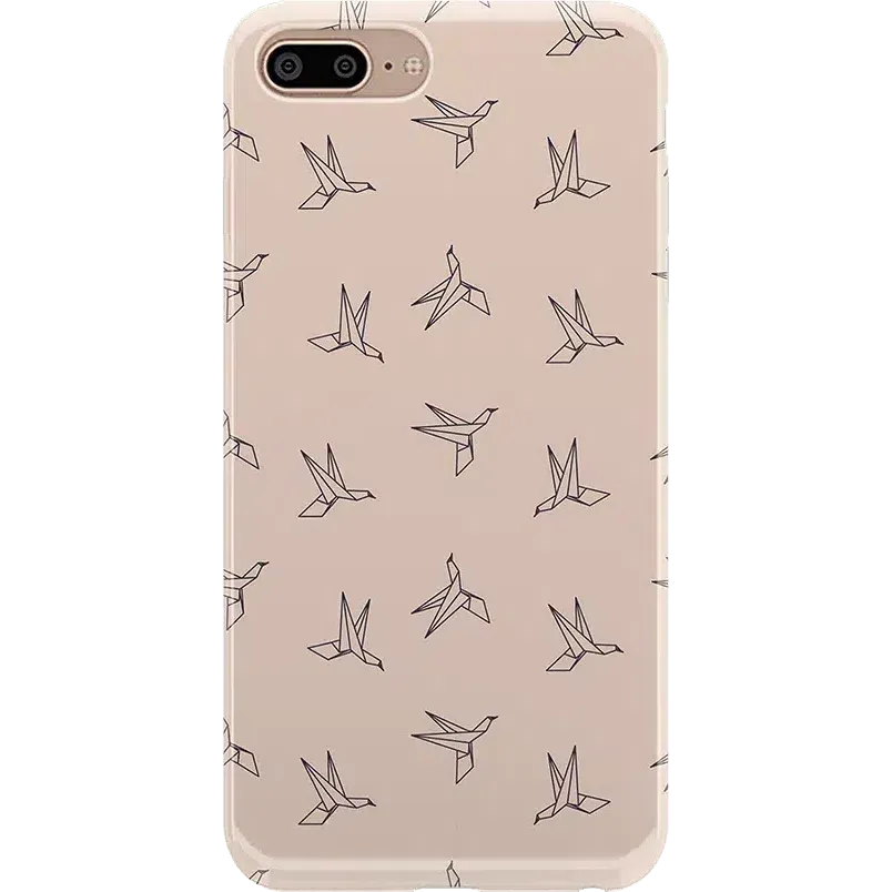 Limited Edition Paper Crane Origami | Beige Pattern  Today Only!