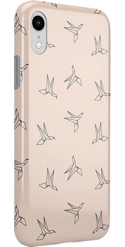 Limited Edition Paper Crane Origami | Beige Pattern  Today Only!