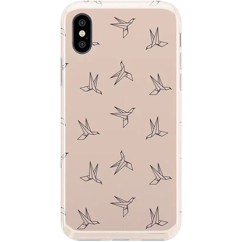 Limited Edition Paper Crane Origami | Beige Pattern  Today Only!
