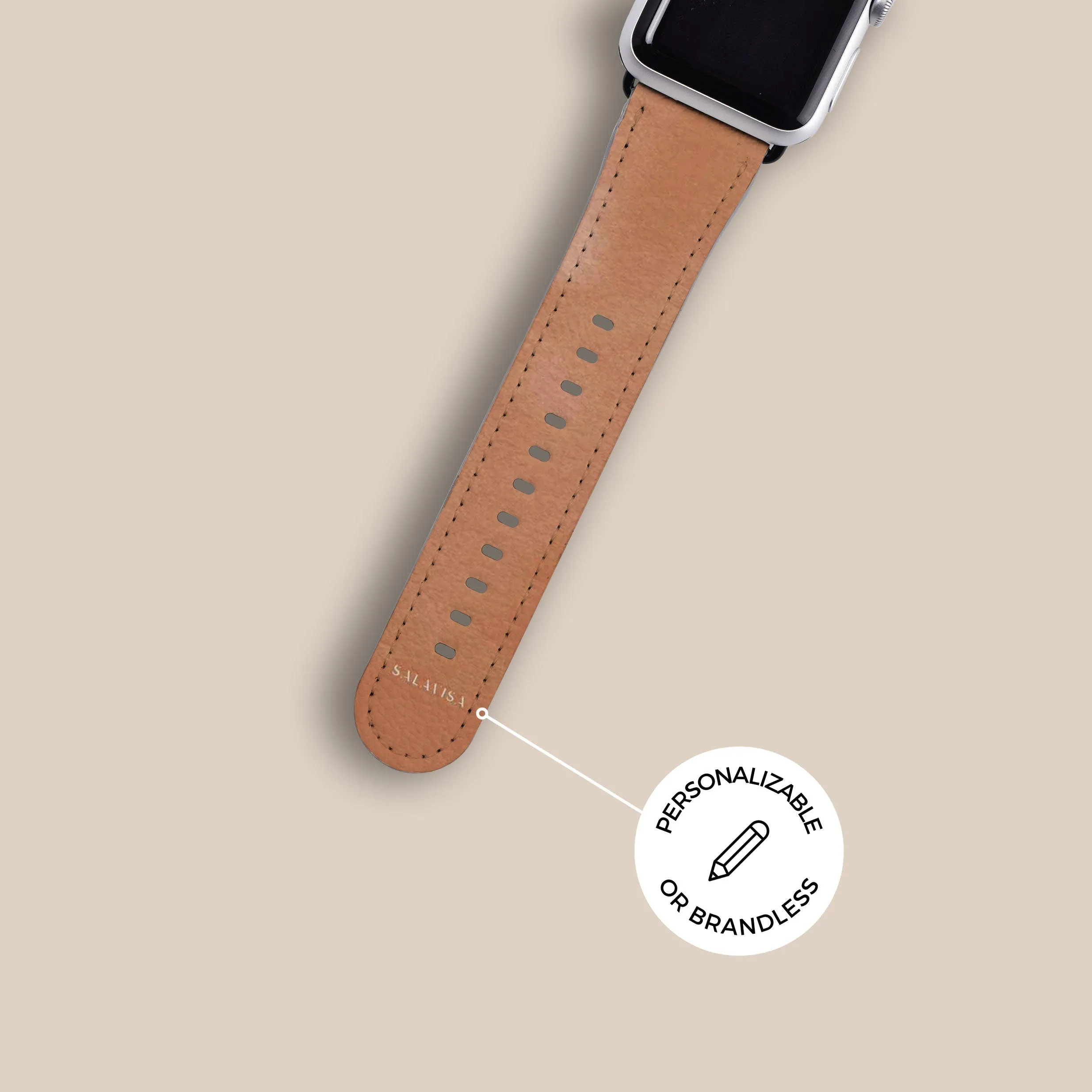 Limited Edition Peach Watercolor Apple Watch Band  Last Chance!