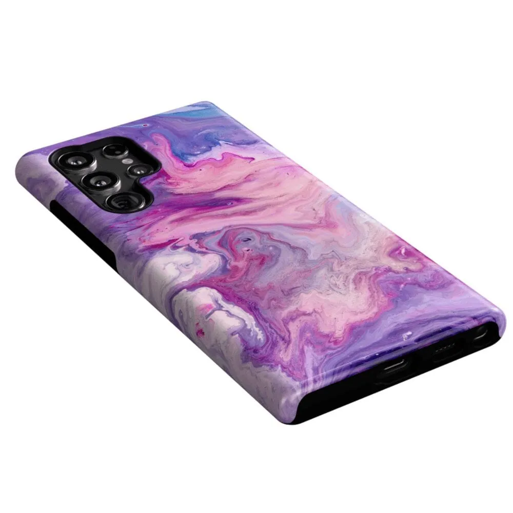 Limited Edition Tie Dying Over You | Purple Marble Samsung Case  Limited Stock!