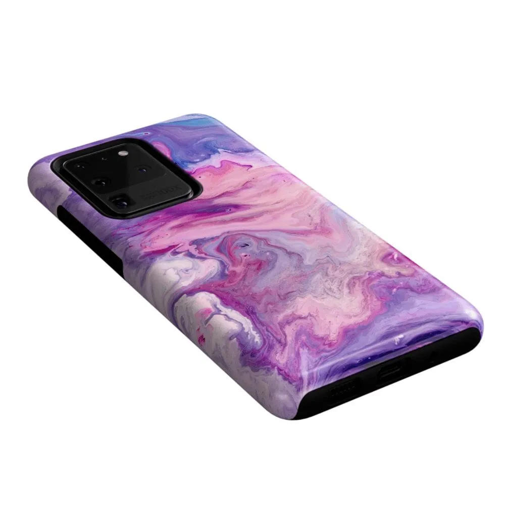 Limited Edition Tie Dying Over You | Purple Marble Samsung Case  Limited Stock!