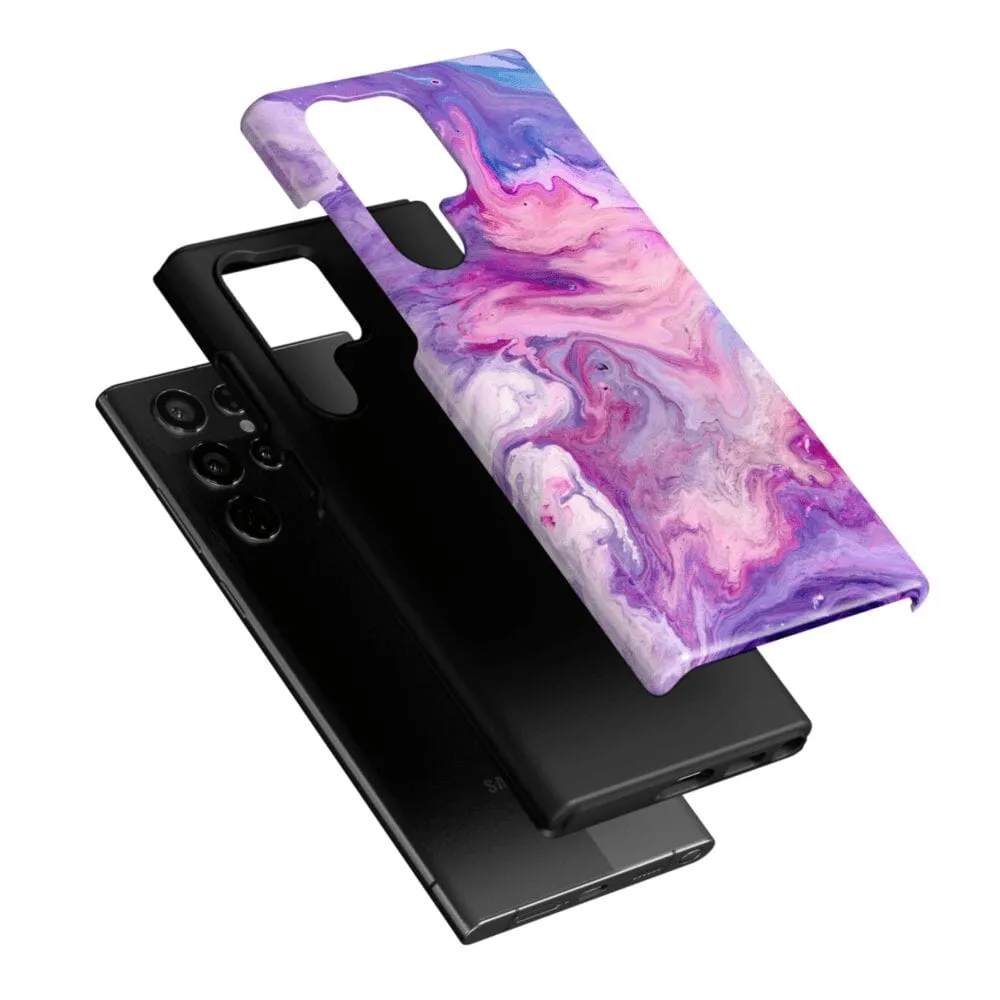 Limited Edition Tie Dying Over You | Purple Marble Samsung Case  Limited Stock!