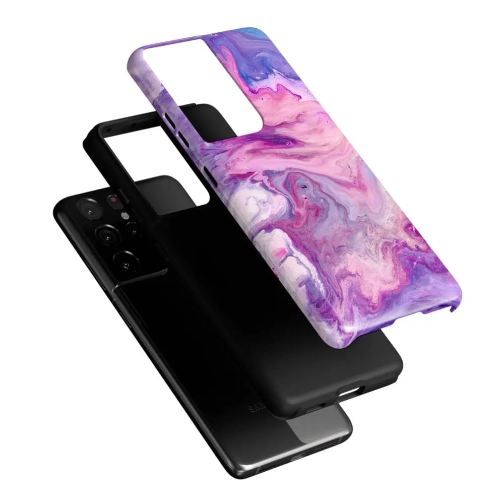 Limited Edition Tie Dying Over You | Purple Marble Samsung Case  Limited Stock!