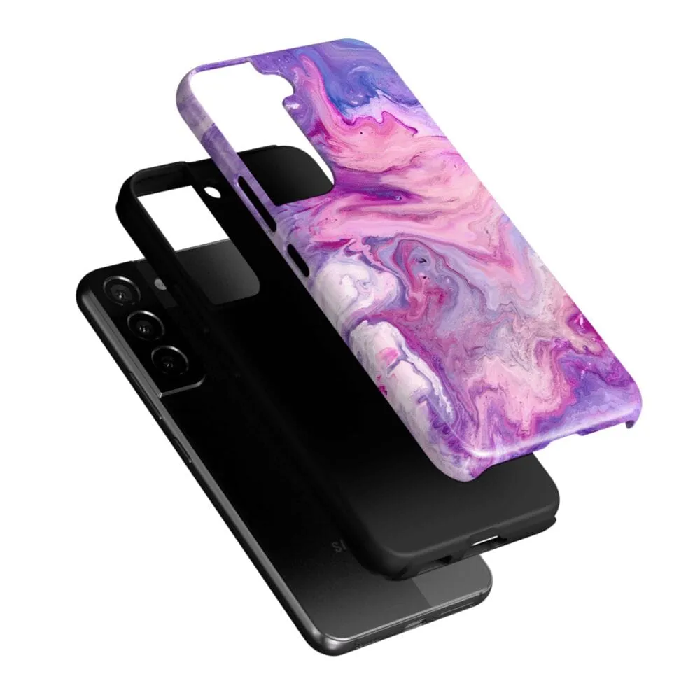 Limited Edition Tie Dying Over You | Purple Marble Samsung Case  Limited Stock!