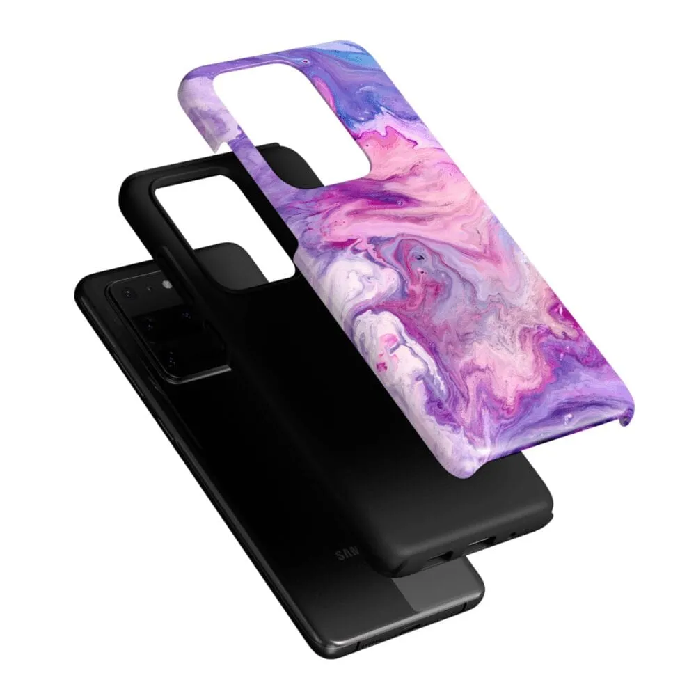 Limited Edition Tie Dying Over You | Purple Marble Samsung Case  Limited Stock!