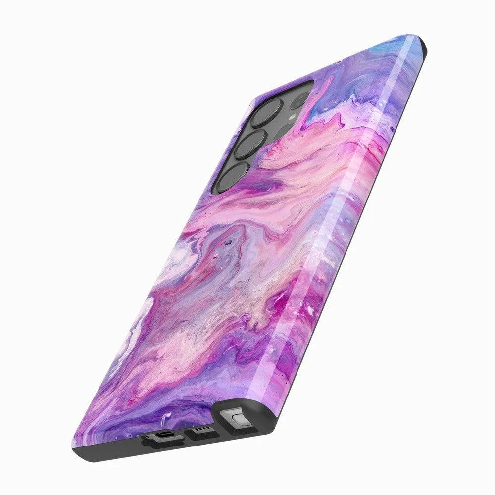 Limited Edition Tie Dying Over You | Purple Marble Samsung Case  Limited Stock!