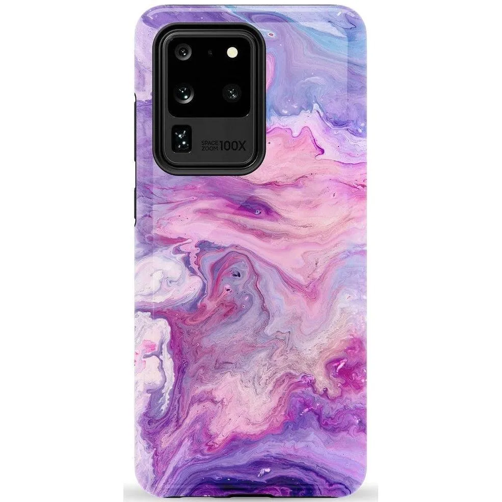 Limited Edition Tie Dying Over You | Purple Marble Samsung Case  Limited Stock!