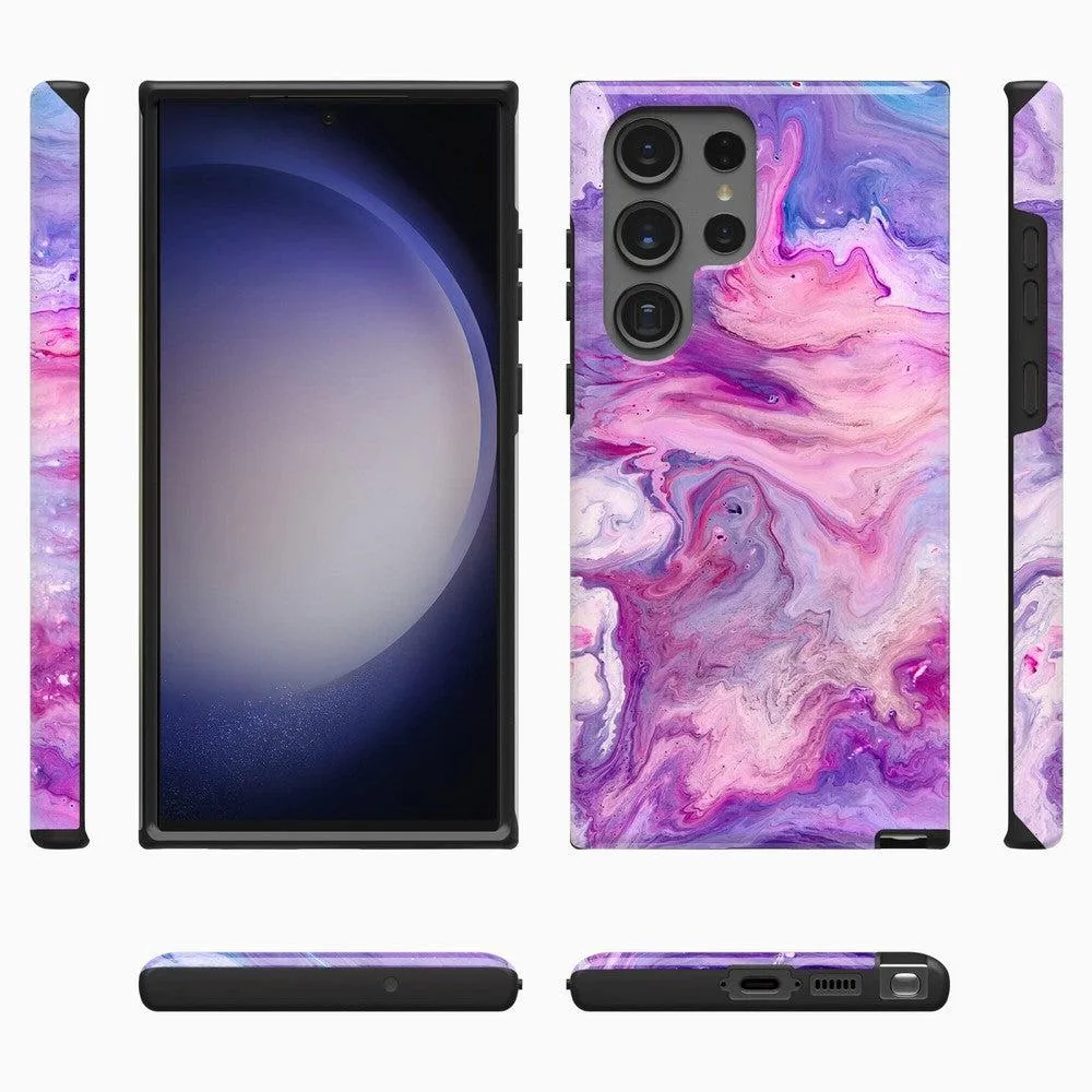Limited Edition Tie Dying Over You | Purple Marble Samsung Case  Limited Stock!