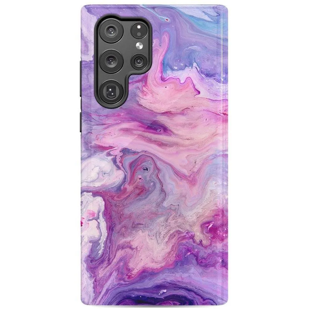 Limited Edition Tie Dying Over You | Purple Marble Samsung Case  Limited Stock!
