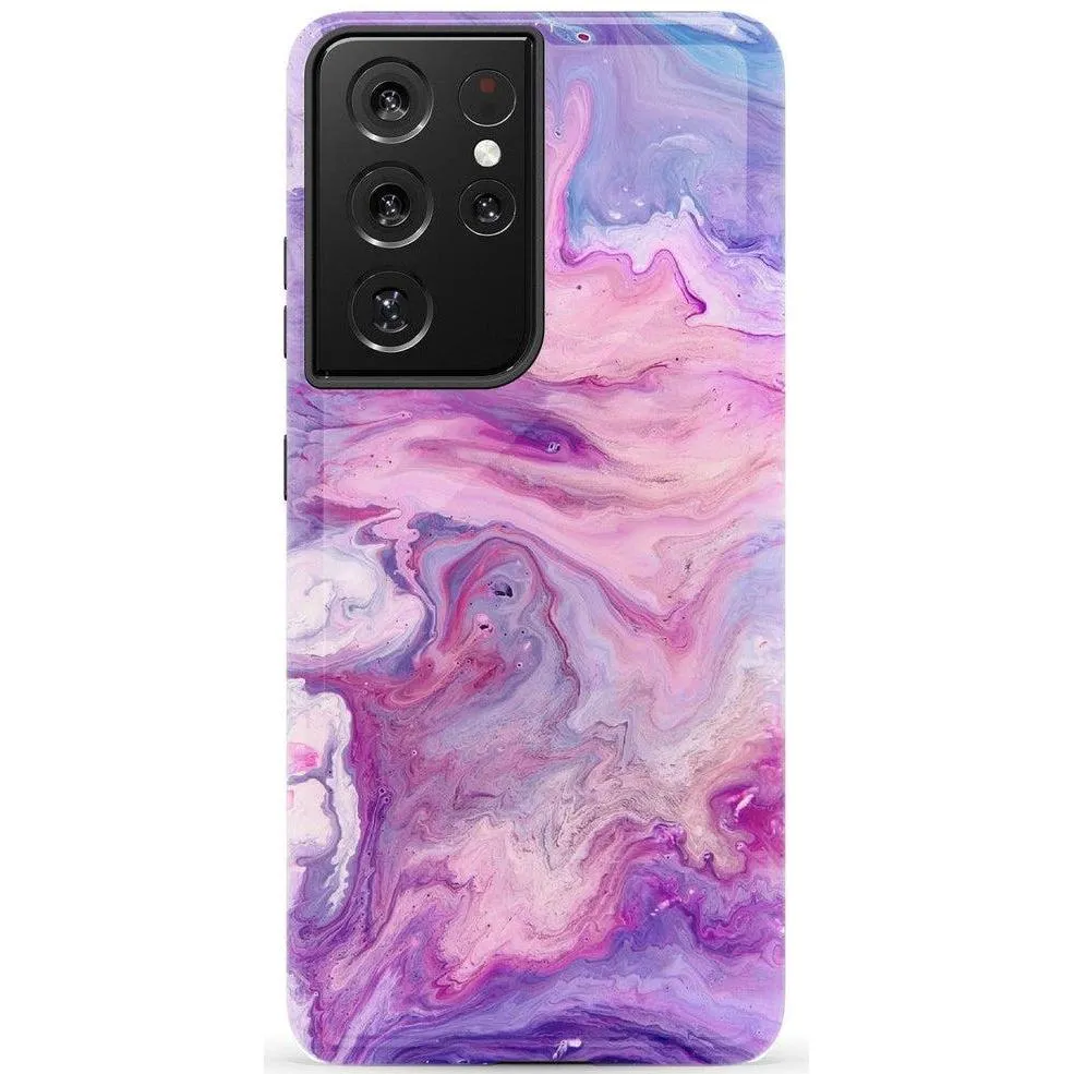 Limited Edition Tie Dying Over You | Purple Marble Samsung Case  Limited Stock!