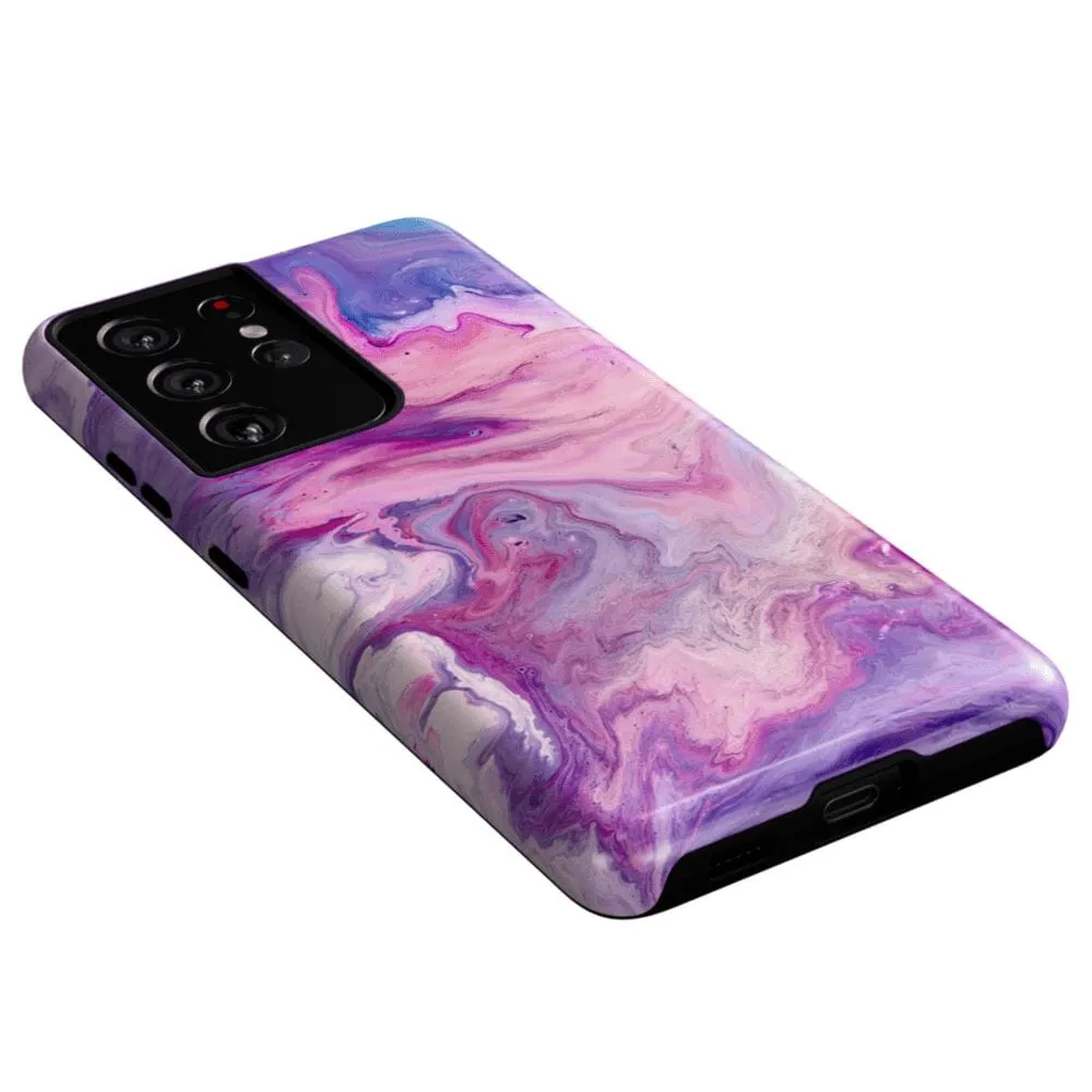 Limited Edition Tie Dying Over You | Purple Marble Samsung Case  Limited Stock!
