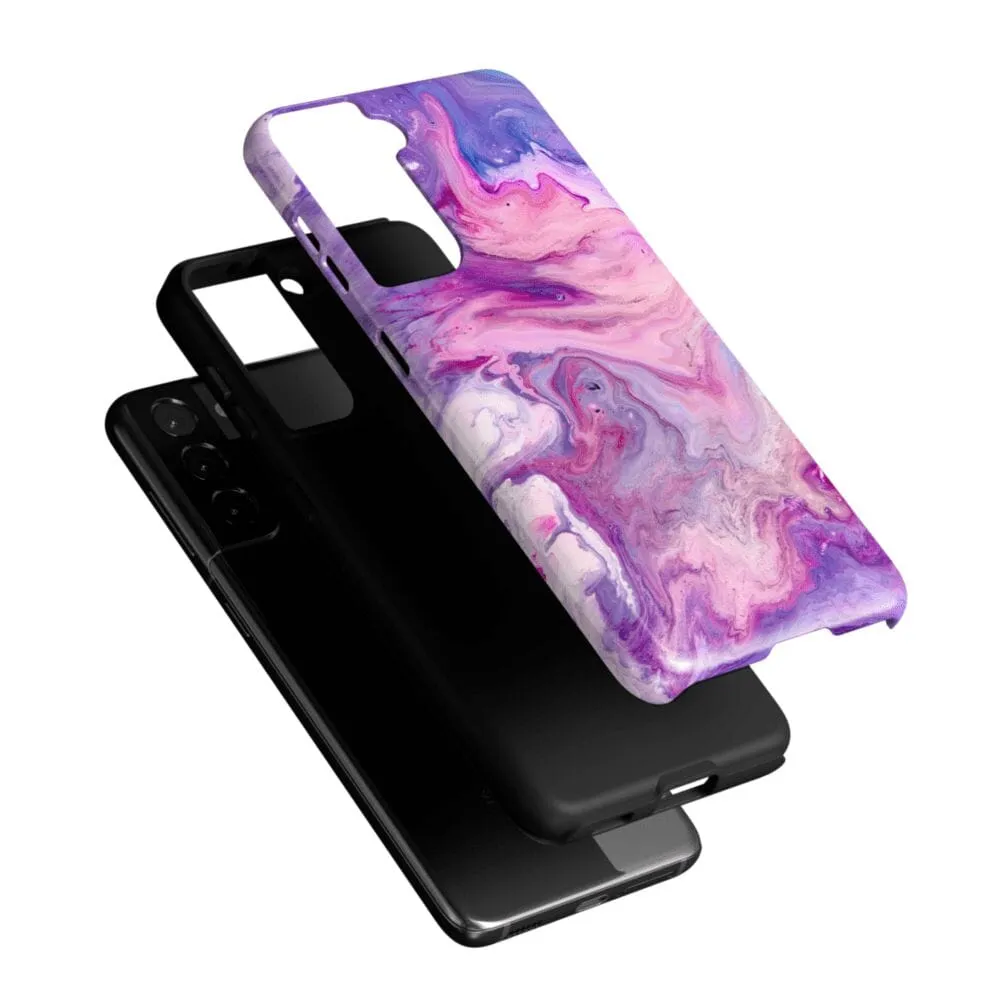 Limited Edition Tie Dying Over You | Purple Marble Samsung Case  Limited Stock!