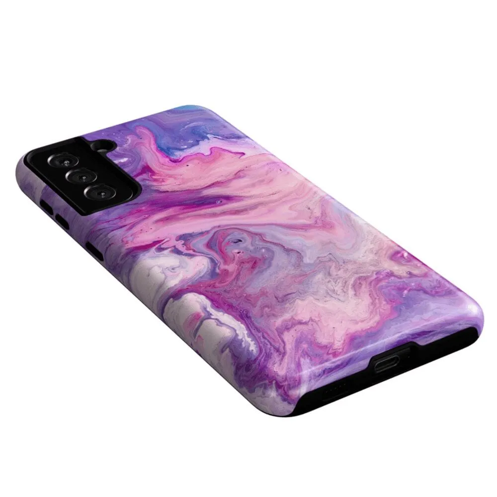 Limited Edition Tie Dying Over You | Purple Marble Samsung Case  Limited Stock!