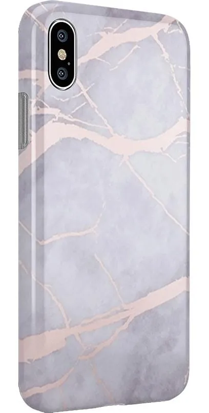 Limited Edition Touch of Lavender | Lavender Gray & Rose Gold Marble Case  Almost Gone!