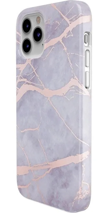 Limited Edition Touch of Lavender | Lavender Gray & Rose Gold Marble Case  Almost Gone!