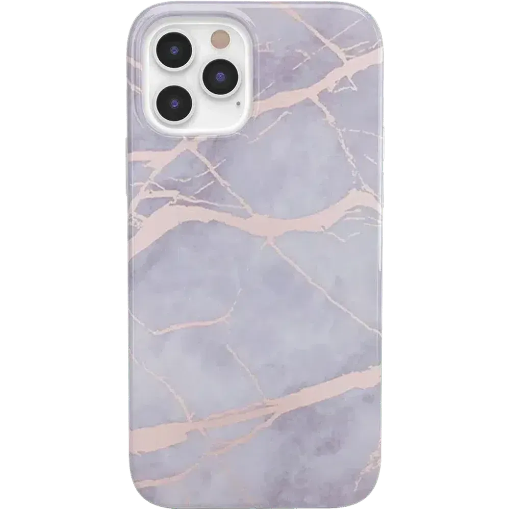 Limited Edition Touch of Lavender | Lavender Gray & Rose Gold Marble Case  Almost Gone!