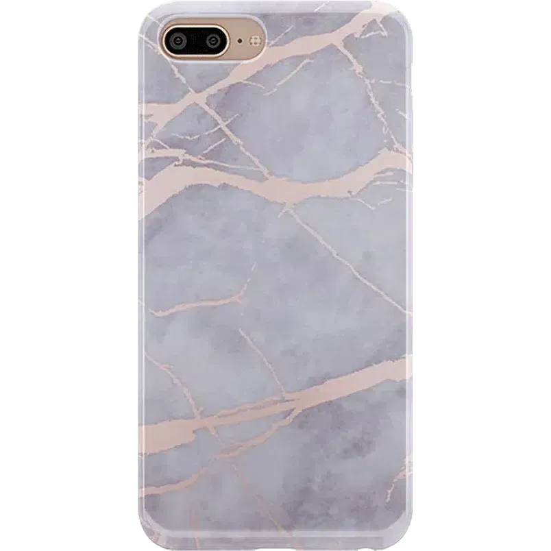 Limited Edition Touch of Lavender | Lavender Gray & Rose Gold Marble Case  Almost Gone!