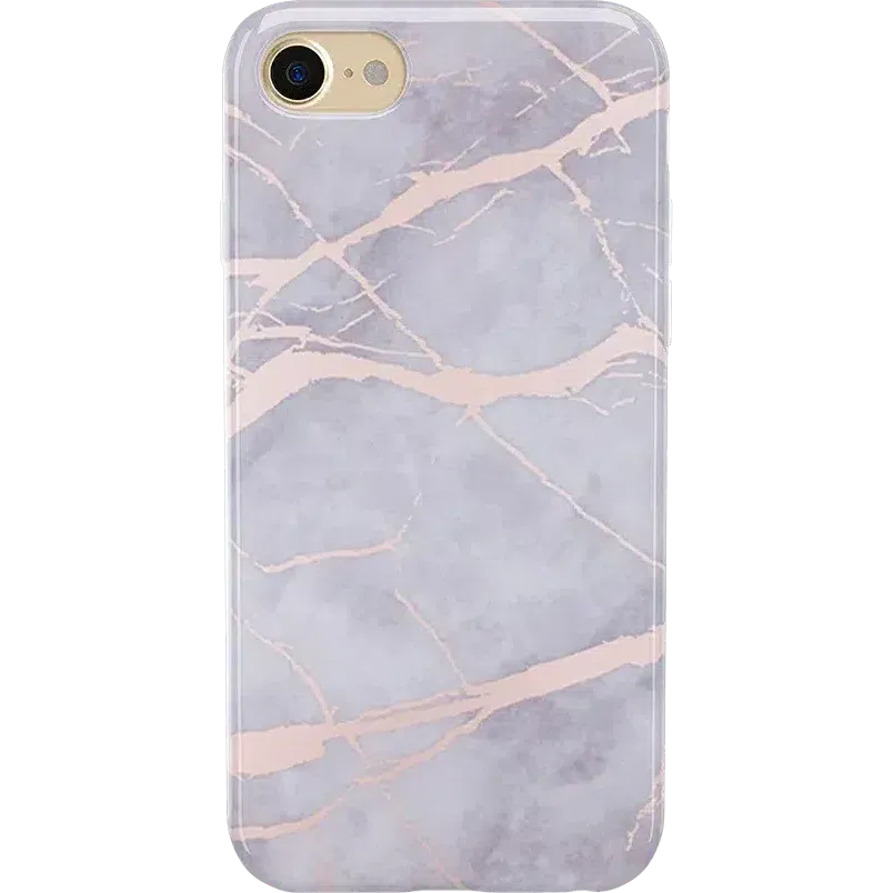 Limited Edition Touch of Lavender | Lavender Gray & Rose Gold Marble Case  Almost Gone!