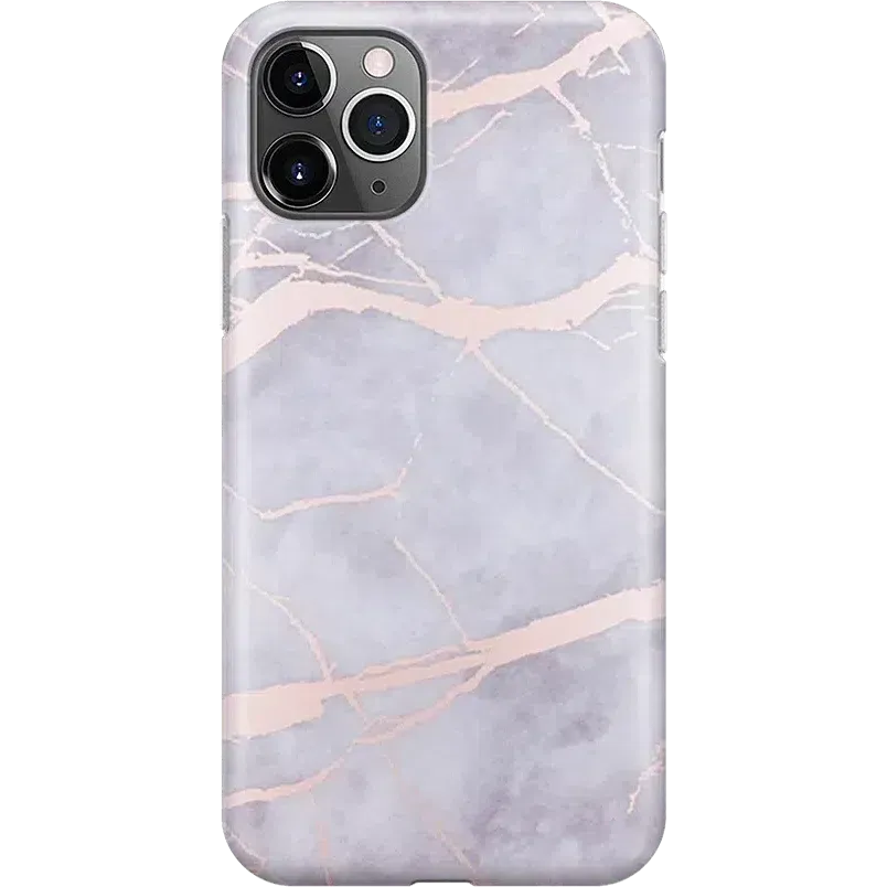 Limited Edition Touch of Lavender | Lavender Gray & Rose Gold Marble Case  Almost Gone!