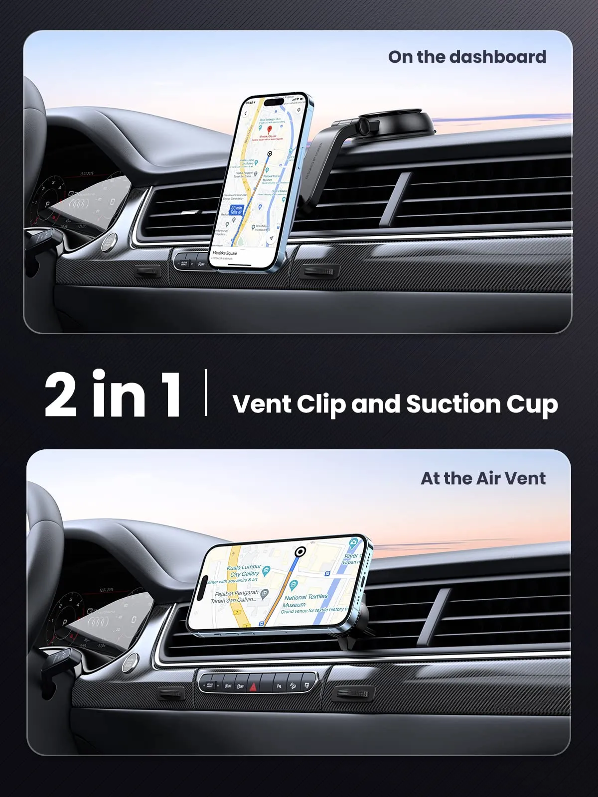 Limited Edition UGREEN Magnetic Wireless Car Charger Mount  Going Fast!
