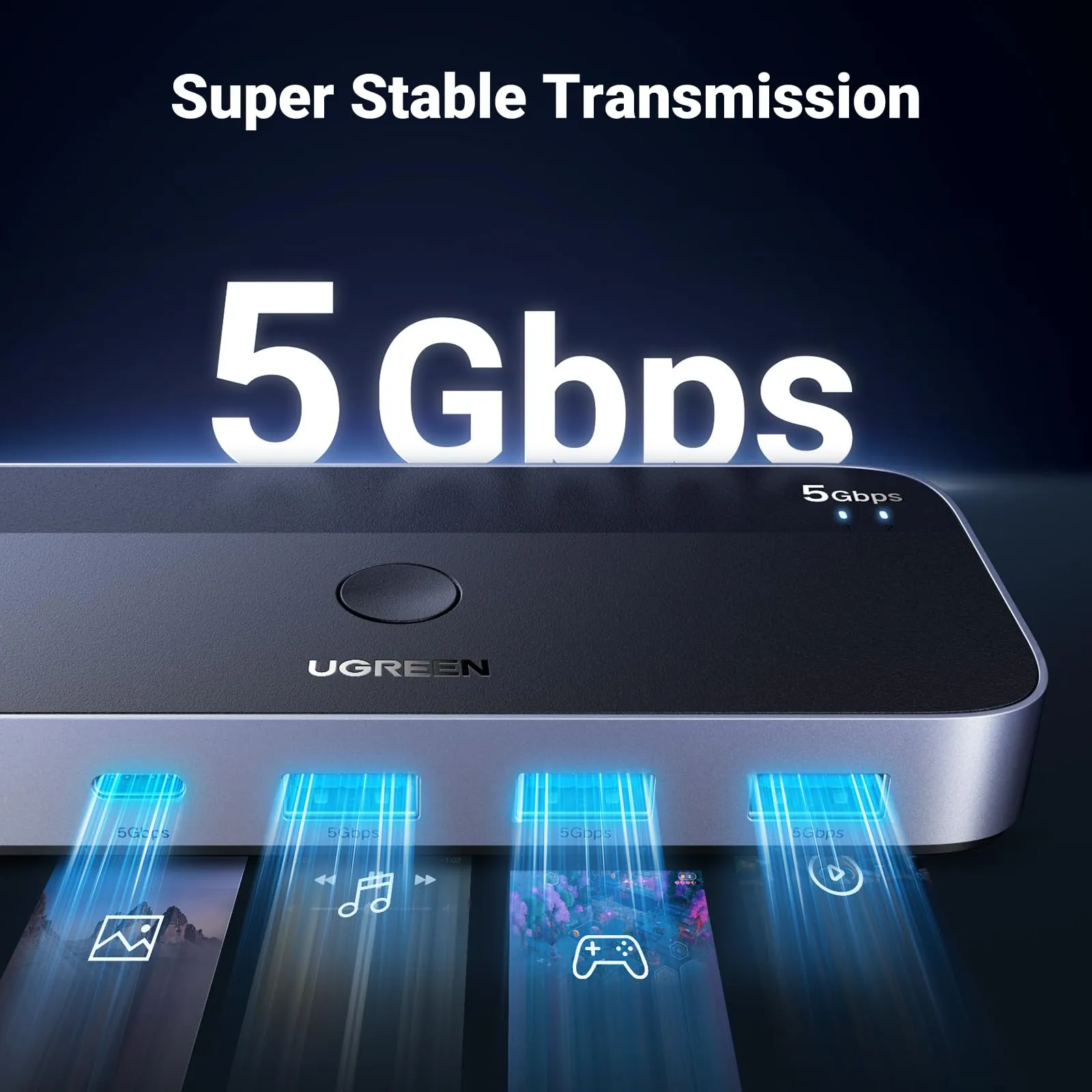 Limited Edition UGREEN USB 3.0 Switch 2 Computers Sharing USB C & A Devices  Dont Miss Out!