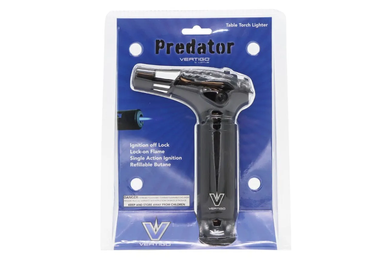 Limited Edition Vertigo Predator Table Top Torch Lighter  Stylish & Comfortable