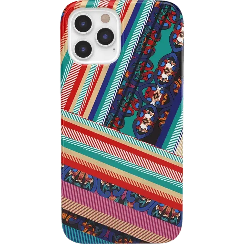Limited Edition Wearing Layers | Layered Patchwork iPhone Case  Limited Release!