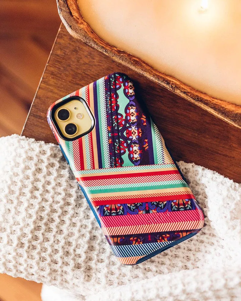 Limited Edition Wearing Layers | Layered Patchwork iPhone Case  Limited Release!