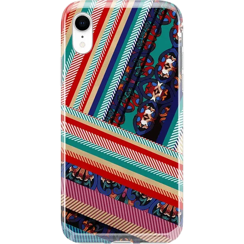 Limited Edition Wearing Layers | Layered Patchwork iPhone Case  Limited Release!