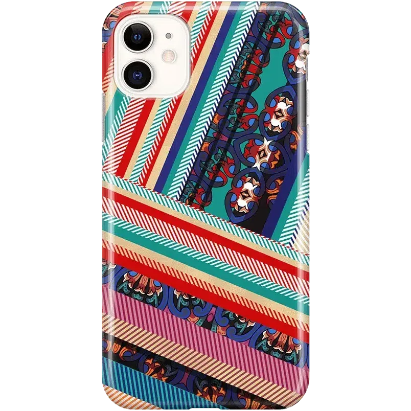 Limited Edition Wearing Layers | Layered Patchwork iPhone Case  Limited Release!