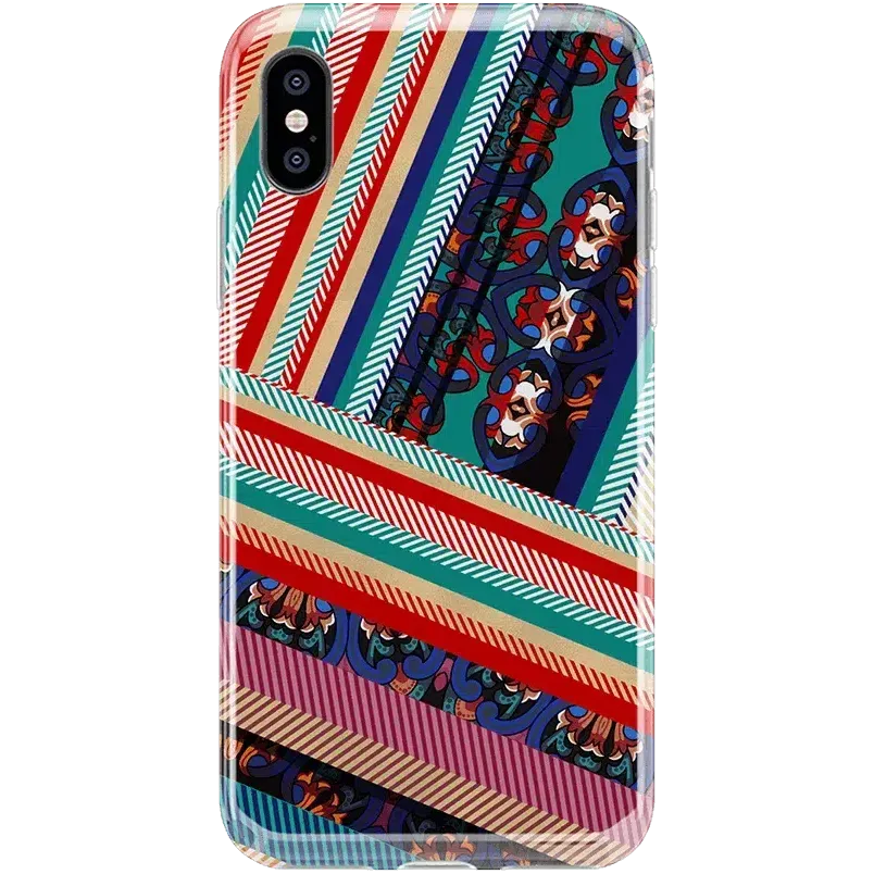 Limited Edition Wearing Layers | Layered Patchwork iPhone Case  Limited Release!