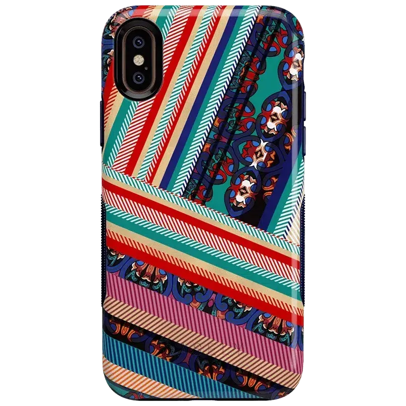 Limited Edition Wearing Layers | Layered Patchwork iPhone Case  Limited Release!