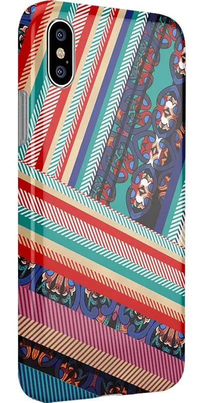 Limited Edition Wearing Layers | Layered Patchwork iPhone Case  Limited Release!