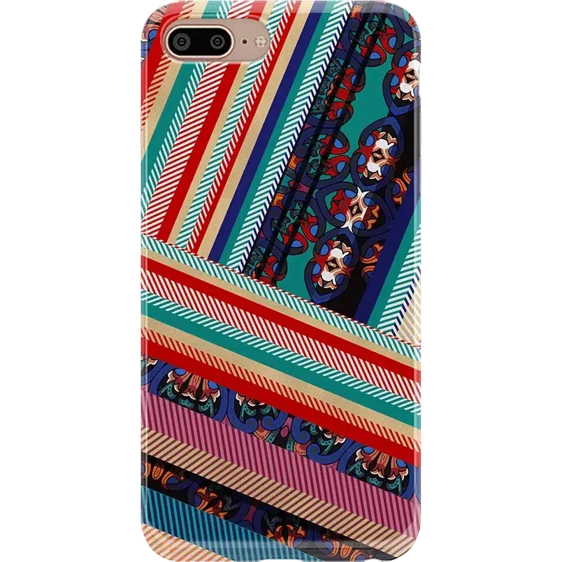 Limited Edition Wearing Layers | Layered Patchwork iPhone Case  Limited Release!