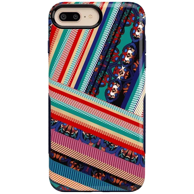 Limited Edition Wearing Layers | Layered Patchwork iPhone Case  Limited Release!