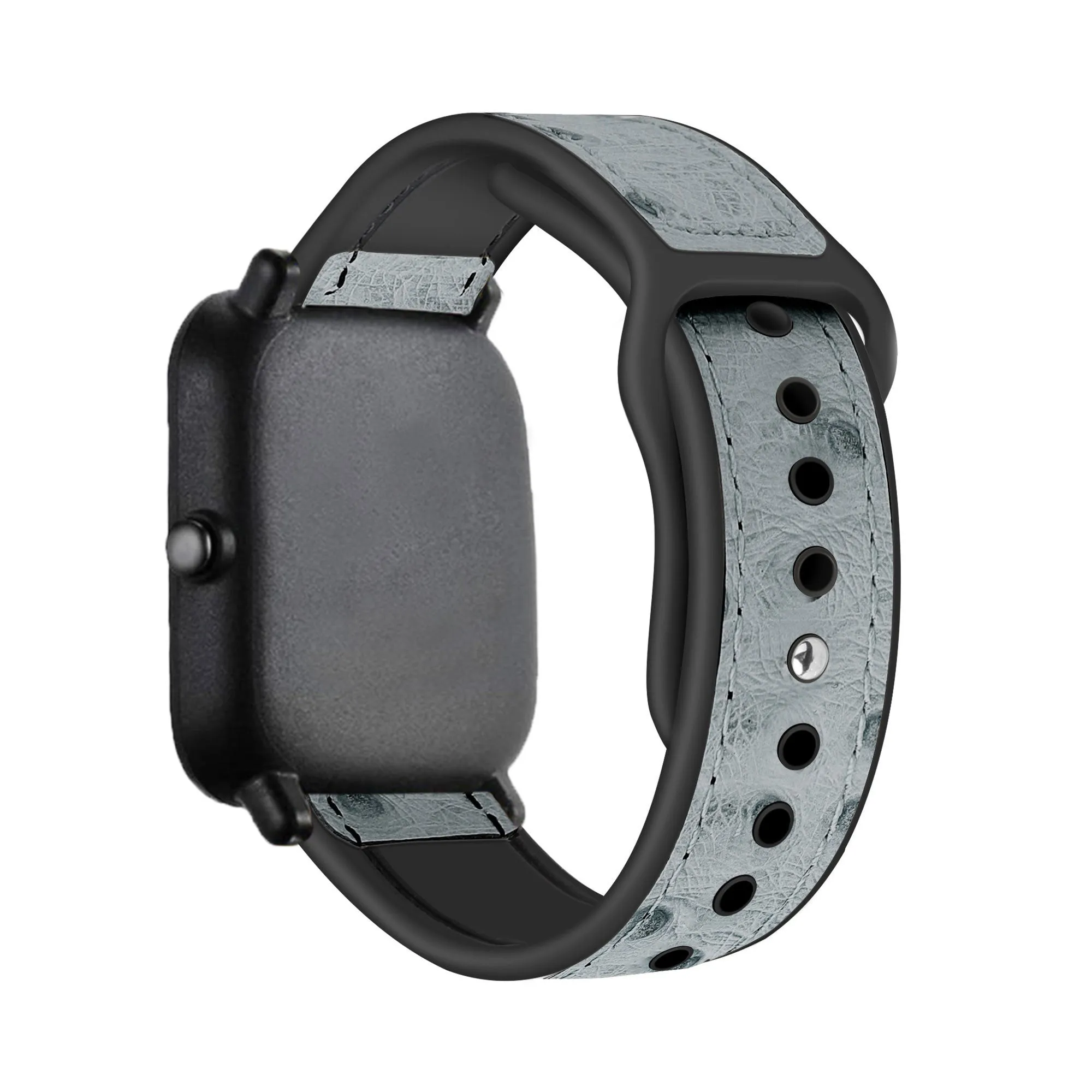 Limited Edition Xiaomi Amazfit GTS 2 Hybrid Leather Strap (Grey)  Last Few Pieces!