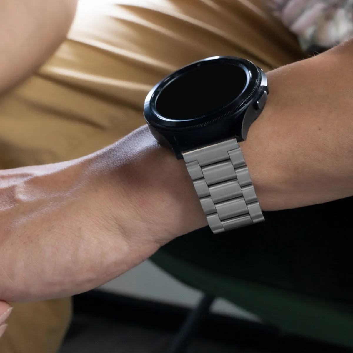 Limited Edition Xiaomi Amazfit GTS Link Strap (Silver)  Dont Miss Out!