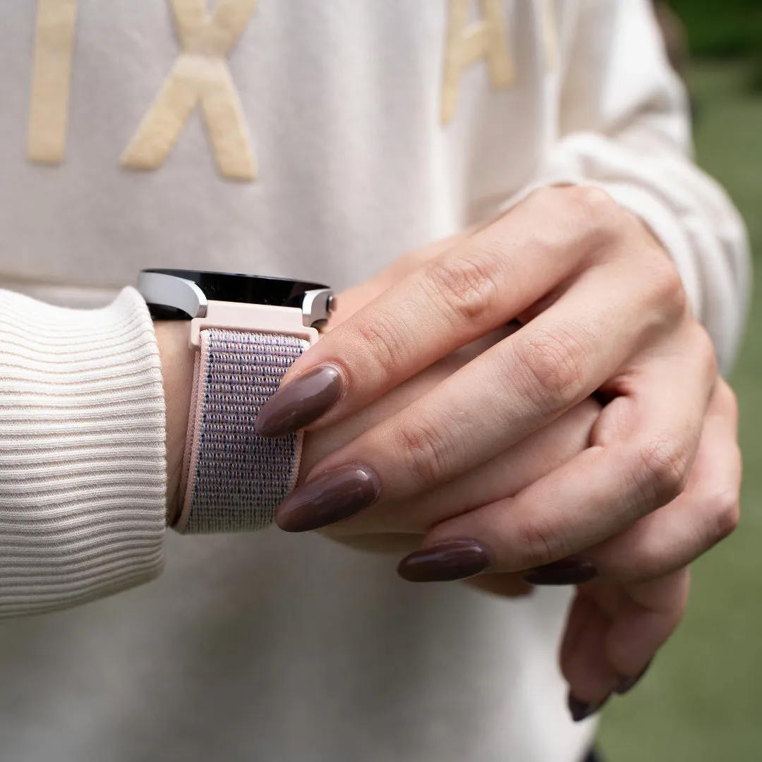 Limited Edition Xiaomi Amazfit GTS Nylon Strap (Grey/Pink)  Limited Stock!