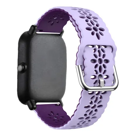 Limited Edition Xiaomi Amazfit GTS Silicone Strap Patterned (Lilac/Purple)  Today Only!