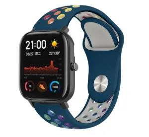 Limited Edition Xiaomi Amazfit GTS Sport Strap (Pine Green/Rainbow)  Almost Sold Out!