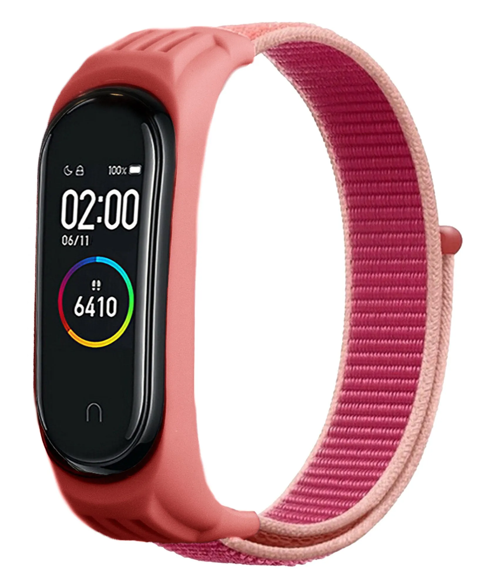 Limited Edition Xiaomi Mi Band 5 Nylon Strap (Pomegranate)  Limited Stock!