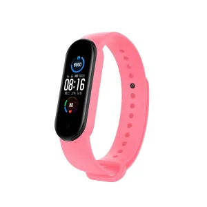 Limited Edition Xiaomi Mi Band 5 Silicone Strap (Pink)  Stylish & Comfortable