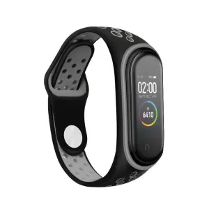 Limited Edition Xiaomi Mi Band 6 Sport Strap (Black/Grey)  Last Few Pieces!