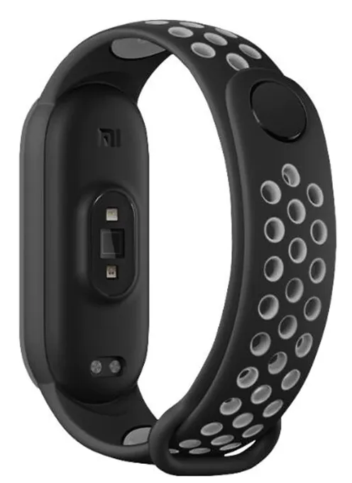 Limited Edition Xiaomi Mi Band 6 Sport Strap (Black/Grey)  Last Few Pieces!